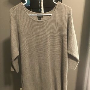 gray sweater